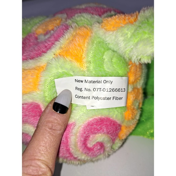 Rare Colorway Emerald Toy Lime green Orange Pink Giraffe - Picture 7 of 7